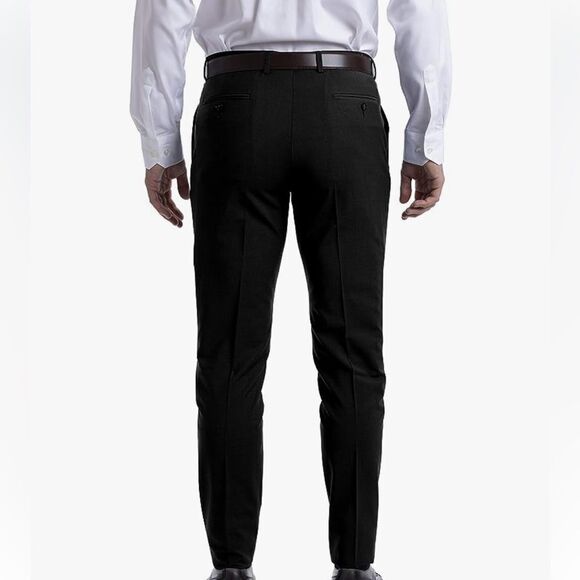 Calvin Klein Skinny Men’s‎ Suit Separates Performance Stretch Blk 40W x 32L NWT - Picture 3 of 7